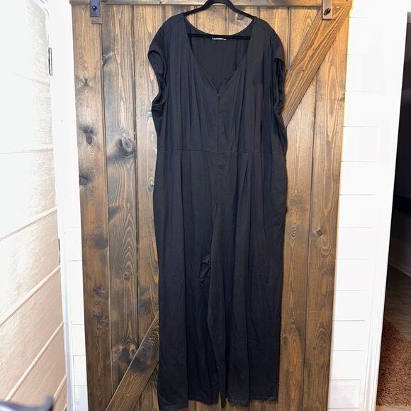 Eshakti Black Palazzo Pant Jumpsuit - Picture 1 of 5